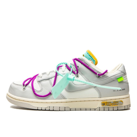 Nike Dunk Low Off-White Lot 21 - 1