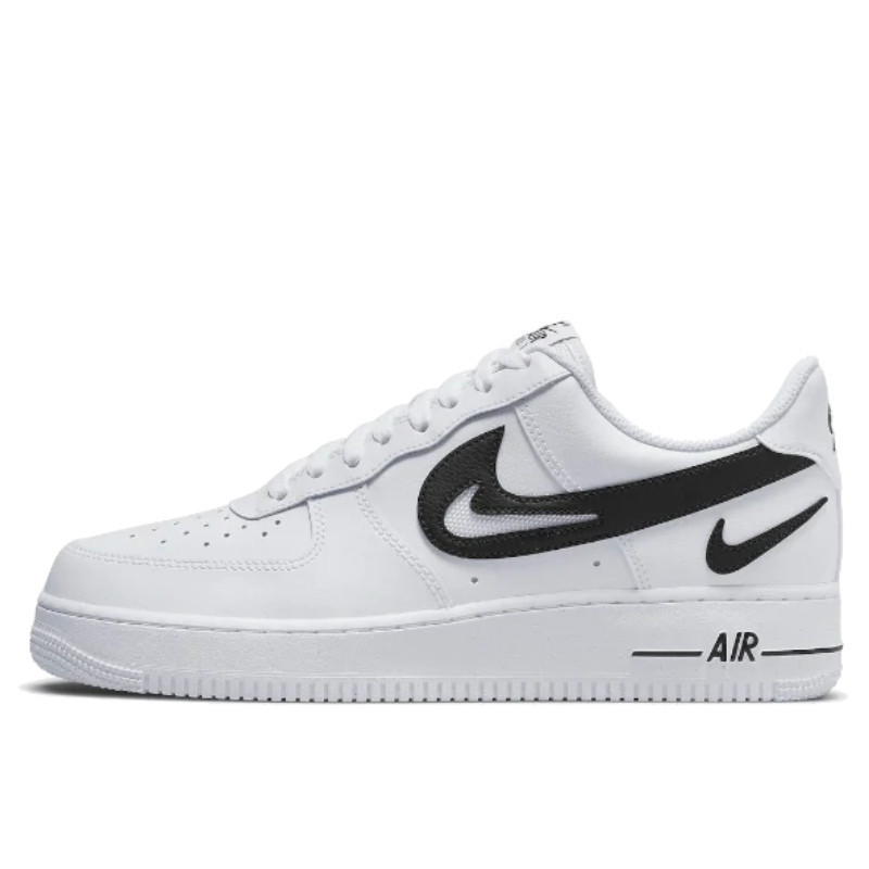 Air Force 1 Low '07 FM Cut Out Swoosh White Black - 1