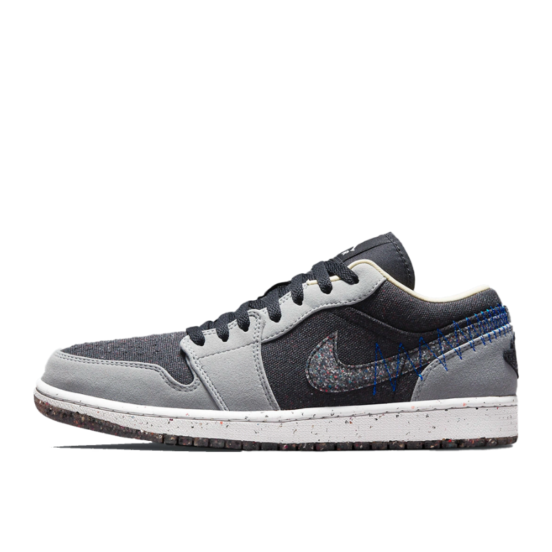 Air Jordan 1 Low SE Crater Black Grey - 1