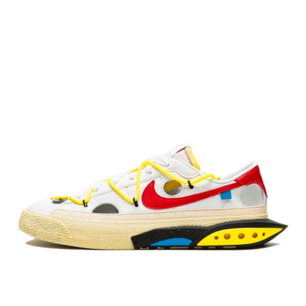 Nike Blazer Low Off-White University Red - 1