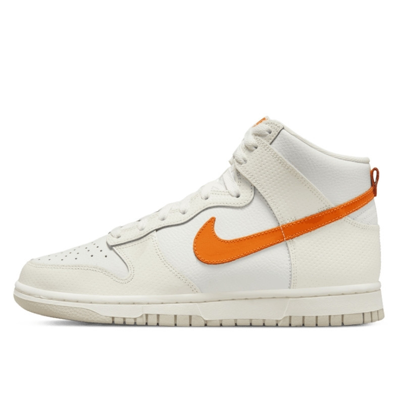 Nike Dunk High White Orange - 1