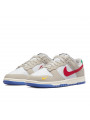 Nike Dunk Low Light Iron Ore Red Blue - 1