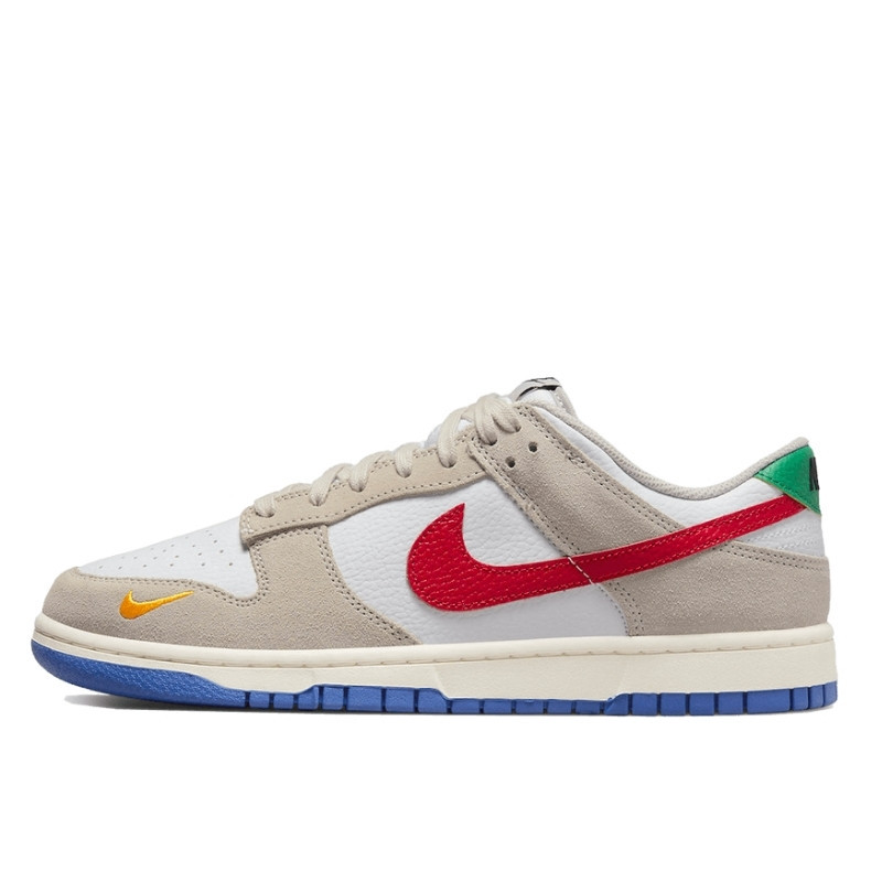 Nike Dunk Low Light Iron Ore Red Blue - 2