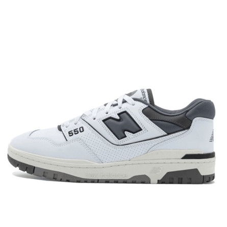 New Balance 550 White Grey Dark Grey - 1