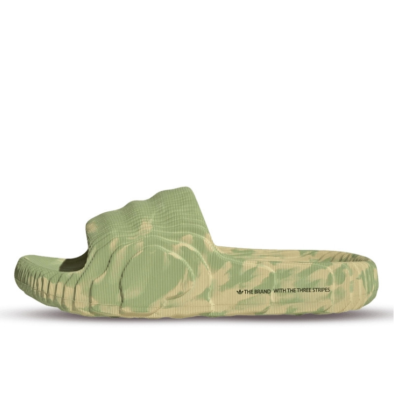 Adidas Adilette 22 Slides Magic Lime St Desert Sand - 1