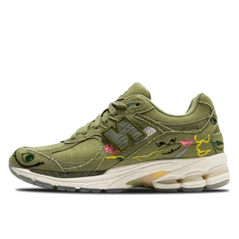 New Balance 2002R Bryant Giles Olive Green - 1