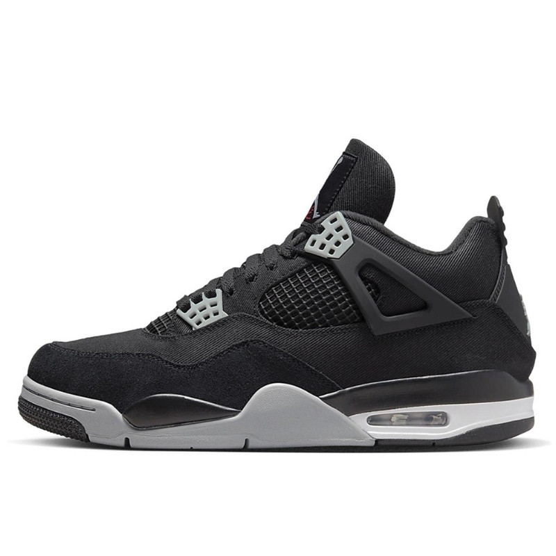 Air Jordan 4 Retro SE Black Canvas - 1