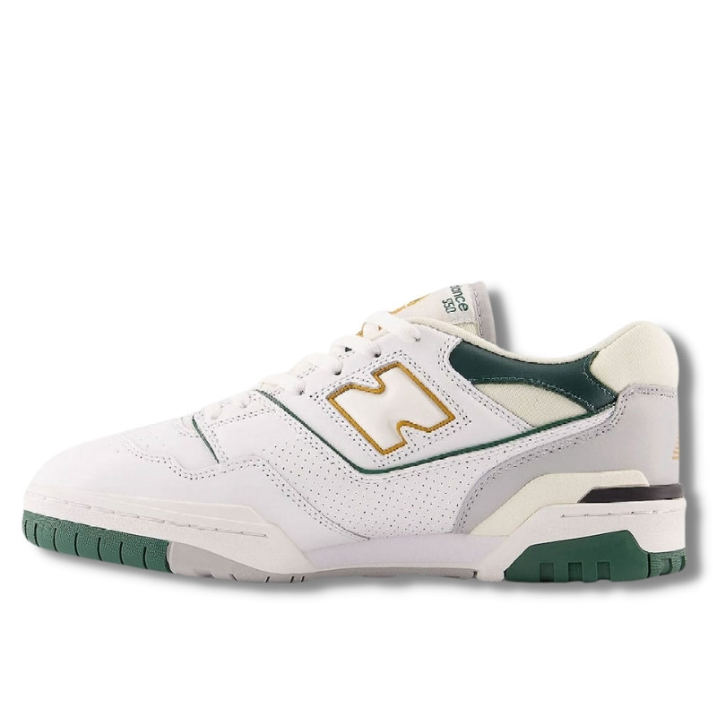 New Balance 550 White Nightwatch Green - 1