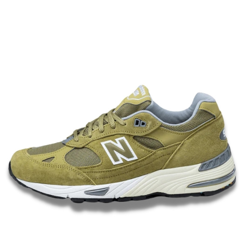 New Balance 991 Made in UK Green Moss - 1