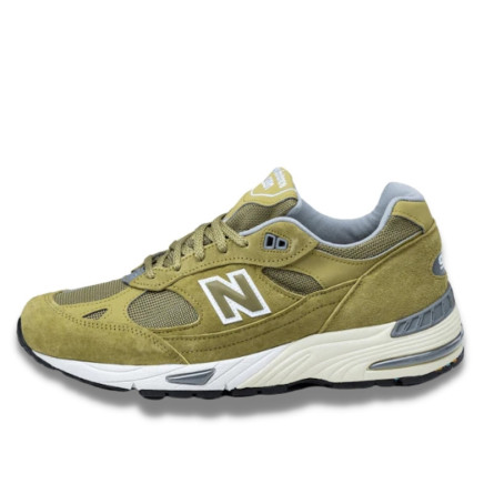 New Balance 991 Made in UK Green Moss - 1