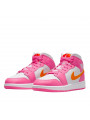 Air Jordan 1 Mid Pinksicle Safety Orange - 2