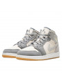Air Jordan 1 Mid Coconut Milk Particle Grey - 2