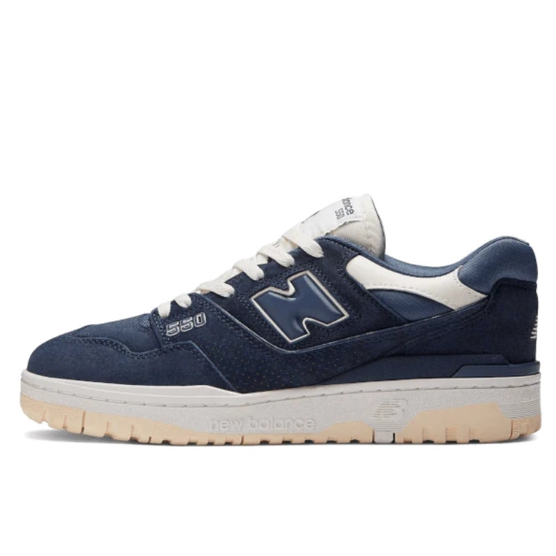 New Balance 550 Natural Indigo Suede - 1