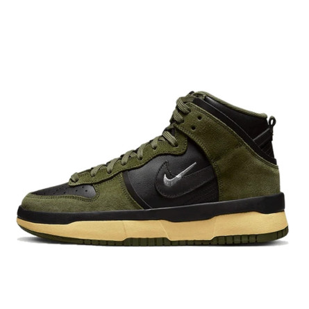 Nike Dunk High Up Medium Olive - 1