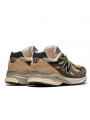 New Balance 990 v3 Made In USA Green Cream - 3