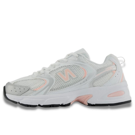 New Balance 530 White Silver Pink - 1