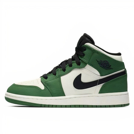 Air Jordan 1 Mid Pine Green - 1