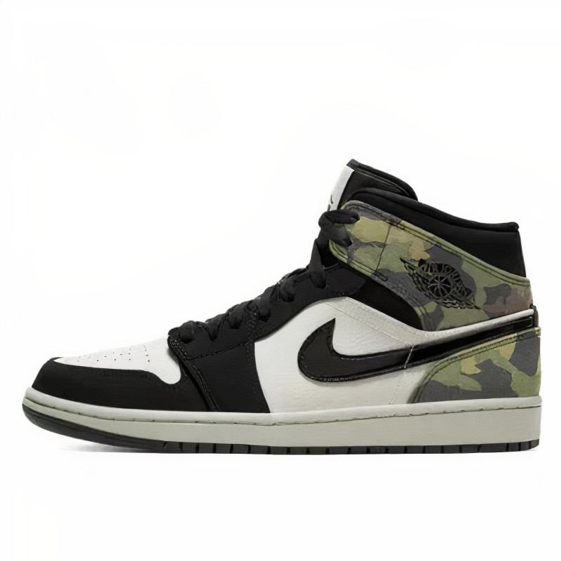 Air Jordan 1 Mid Camo - 1