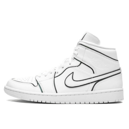 Air Jordan 1 Mid Iridescent Reflective White - 1