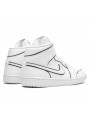 Air Jordan 1 Mid Iridescent Reflective White - 3