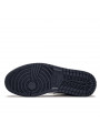 Air Jordan 1 Mid White Metallic Gold Obsidian - 4