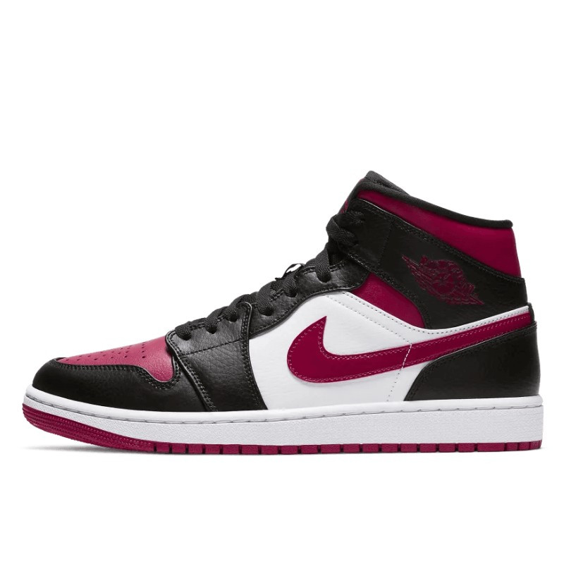 Air Jordan 1 Mid Bred Toe - 1