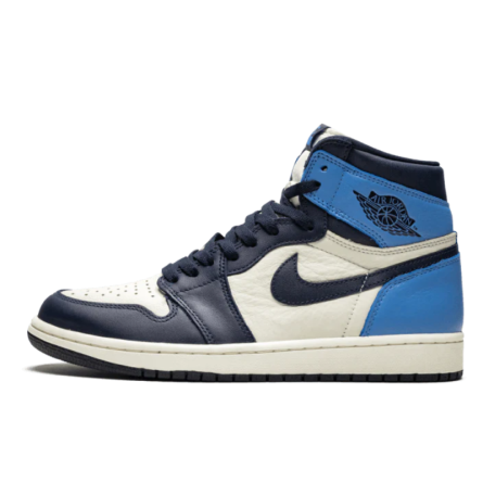 Air Jordan 1 Retro High Obsidian Sail UNC - 1