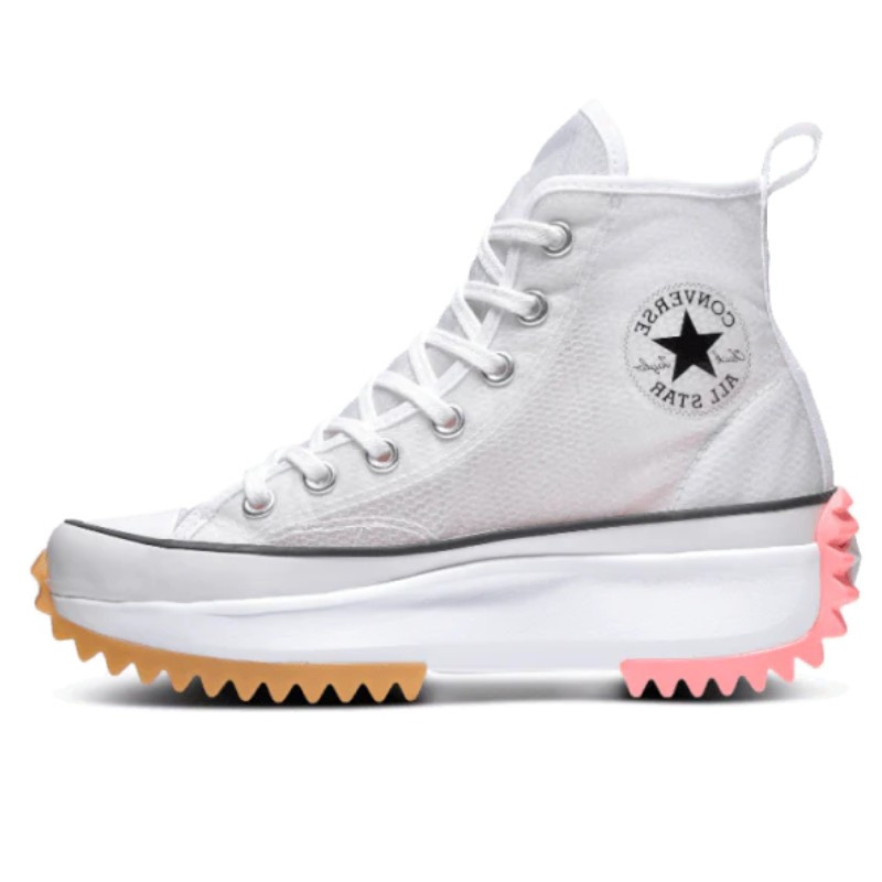 Converse Run Star Hike Hi Concrete Heat White - 1