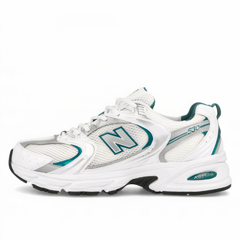 New Balance MR 530 White Silver Metallic Green - 1