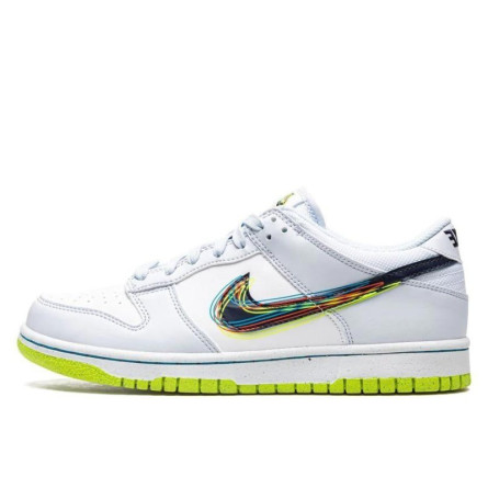 Nike Dunk Low 3D Swoosh Grey - 1