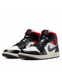 Air Jordan 1 Mid Black Gym Red - 2