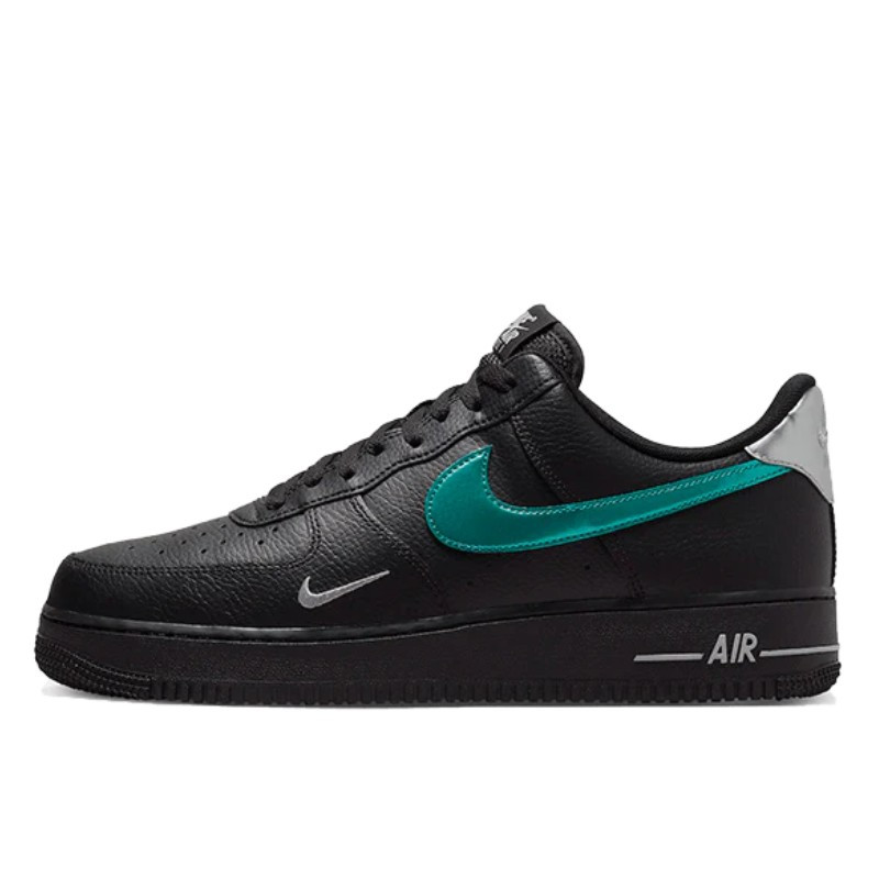 Air Force 1 Low Black Blue Lightning - 1