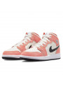 Air Jordan 1 Mid Orange Suede - 2
