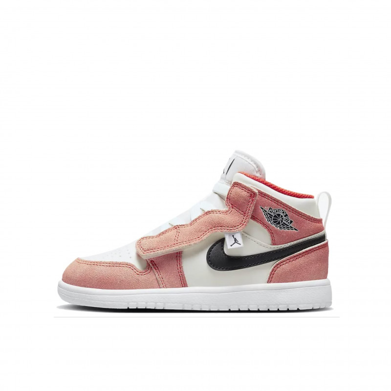 Air Jordan 1 Mid Alt SE Orange Suede Barn och Bebisar - 1