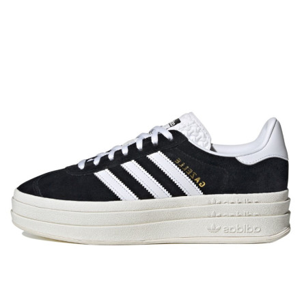 Adidas Gazelle Bold Core Black White - 1