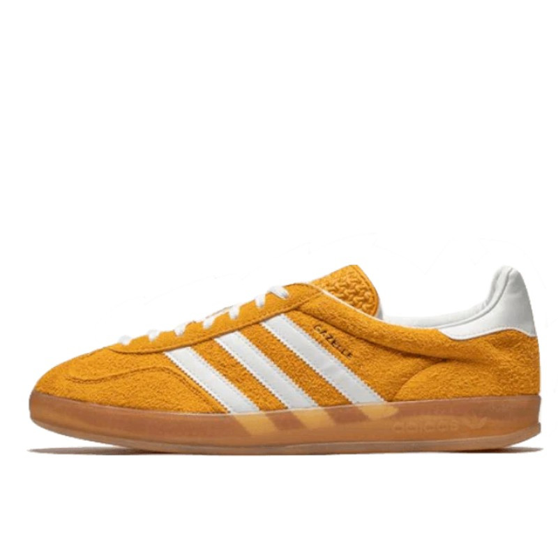 Adidas Gazelle Indoor Orange Peel White - 1