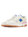 New Balance 550 Sea Salt Marine Blue - 2