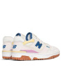 New Balance 550 Sea Salt Marine Blue - 3