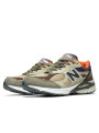 New Balance 990 V3 MiUsa Tan Blue - 2