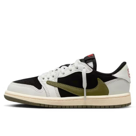 Air Jordan 1 Low Travis Scott Olive - 1