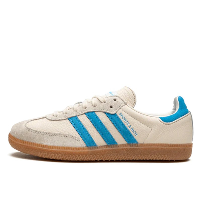 Adidas Samba OG Sporty & Rich Beige Blue - 1